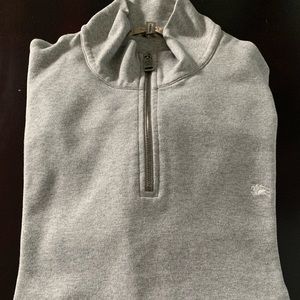 Men’s Burberry London Zip-neck Sweater